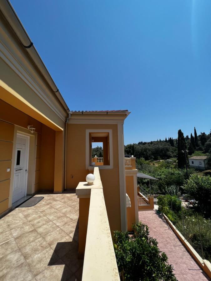 Teo Apartments Gouvia Bagian luar foto