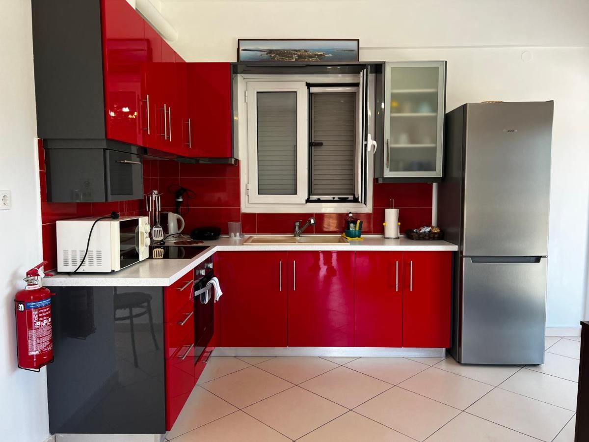 Teo Apartments Gouvia Bagian luar foto