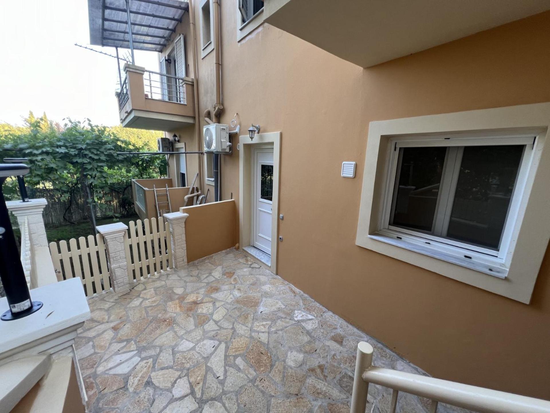 Teo Apartments Gouvia Bagian luar foto