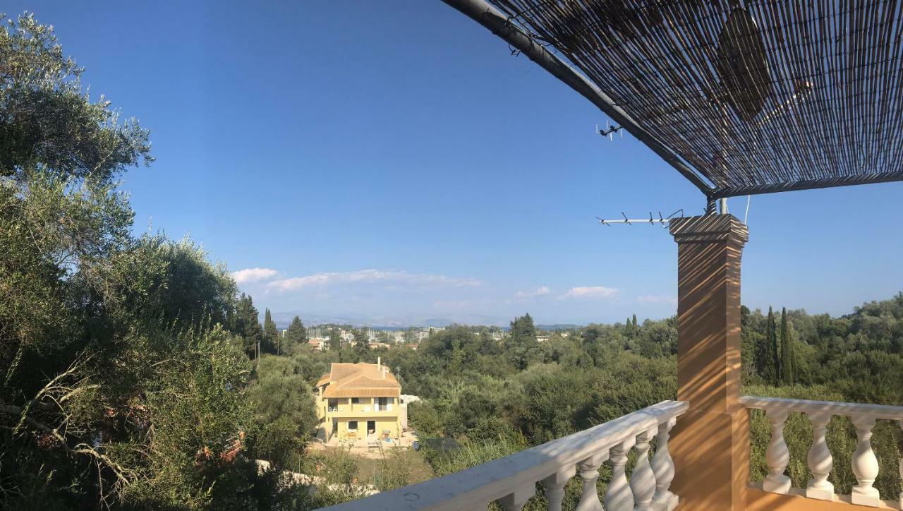 Teo Apartments Gouvia Bagian luar foto